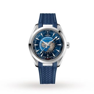 replica Omega Aqua Terra 150M CoAxial Master Chronometer GMT Worldtimer 43mm O22012432203001