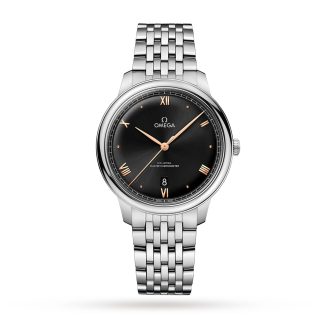 replica Omega De Ville Prestige Co Axial Master Chronometer 40mm Mens Watch Black O43410402001001