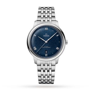 replica Omega De Ville Prestige Co Axial Master Chronometer 40mm Mens Watch Blue O43410402003001