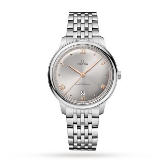 replica Omega De Ville Prestige Co Axial Master Chronometer 40mm Mens Watch Grey O43410402006001