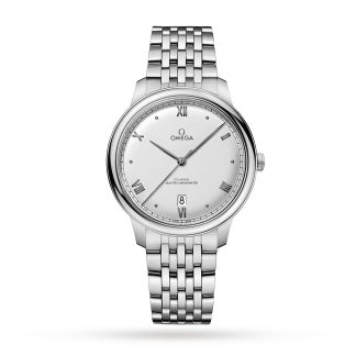 replica Omega De Ville Prestige Co Axial Master Chronometer 40mm Mens Watch Silver O43410402002001