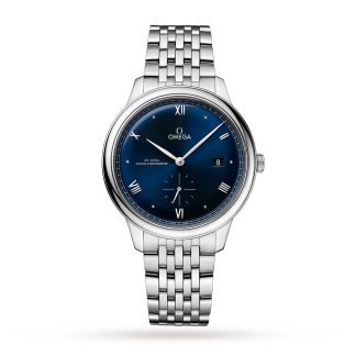replica Omega De Ville Prestige Co Axial Master Chronometer Small Seconds 41mm Mens Watch Blue O43410412003001