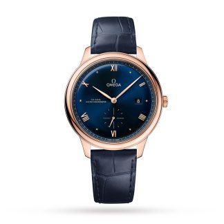 replica Omega De Ville Prestige Co Axial Master Chronometer Small Seconds 41mm Mens Watch Blue O43453412003001