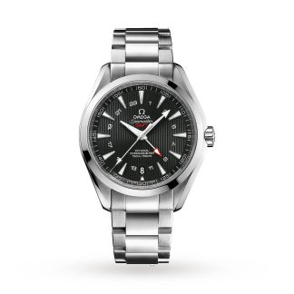 replica Omega Seamaster Aqua Terra 150m Co questionmark.Axial Chronometer GMT 43mm O23110432201001