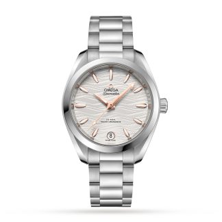 replica Omega Seamaster Aqua Terra Co Axial Master Chronometer 34mm Ladies Watch O22010342002001