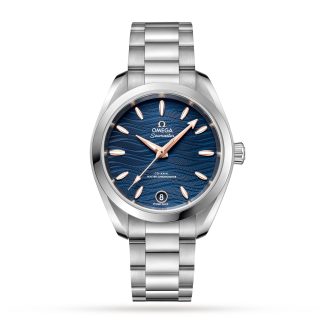 replica Omega Seamaster Aqua Terra Co Axial Master Chronometer 34mm Ladies Watch O22010342003001
