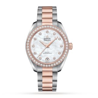 replica Omega Seamaster Aqua Terra Co Axial Master Chronometer 34mm Ladies Watch O22025342055001