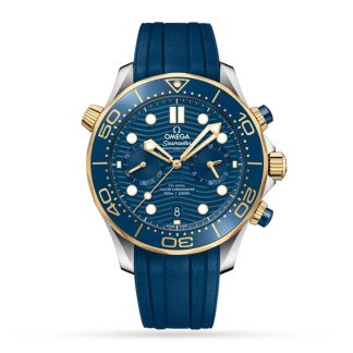 replica Omega Seamaster Diver Co Axial Chronograph 44mm Mens Watch O21022445103001