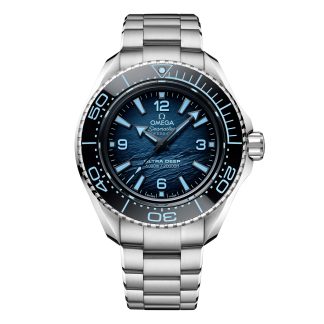 replica Omega Seamaster Planet Ocean 6000M Co Axial Master Chronometer 45.5mm Summer Blue O21530462103002