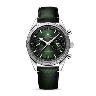 replica Omega Speedmaster 57 Co Axial Master Chronometer Chronograph 40.5mm Mens Watch Green O33212415110001
