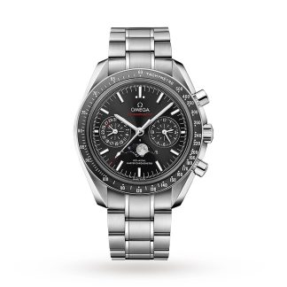 replica Omega Speedmaster Mens 44.25mm Co Axial Automatic Moonphase Watch O30430445201001