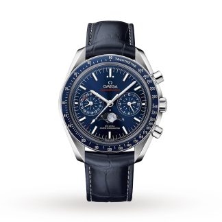 replica Omega Speedmaster Moonphase Co Axial Master Chronometer Chronograph Mens Watch O30433445203001