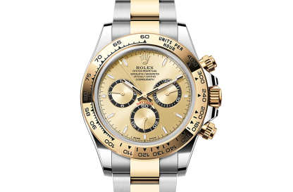 replica Rolex Cosmograph Daytona Oyster 40 mm Oystersteel and yellow gold Golden dial M126503-0004