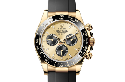 replica Rolex Cosmograph Daytona Oyster 40 mm yellow gold Golden and bright black dial M126518LN-0012