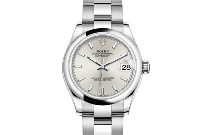 replica Rolex Datejust 31 Oyster 31 mm Oystersteel Silver dial M278240-0005