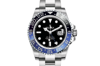 replica Rolex GMT-Master II Oyster 40 mm Oystersteel Black dial M126710BLNR-0003
