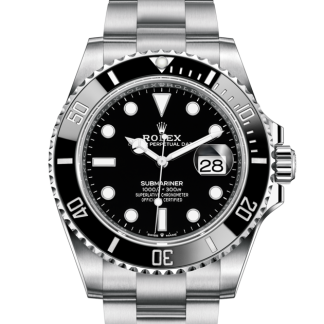 replica Rolex Submariner Date Oyster 41 mm Oystersteel Black dial M126610LN-0001