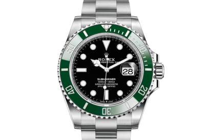 replica Rolex Submariner Date Oyster 41 mm Oystersteel Black dial M126610LV-0002