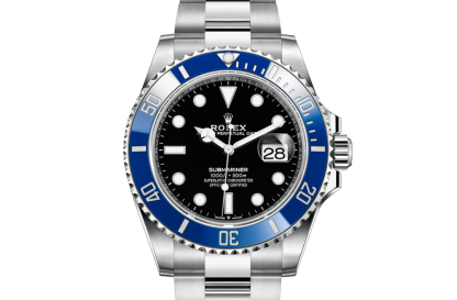 replica Rolex Submariner Date Oyster 41 mm white gold Black dial M126619LB-0003
