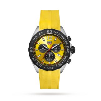 replica TAG Heuer Formula 1 Chronograph 43mm Mens Watch Yellow CAZ101AM.FT8054