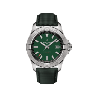 replica breitling Avenger Automatic 42 Stainless steel Green A17328101L1X1