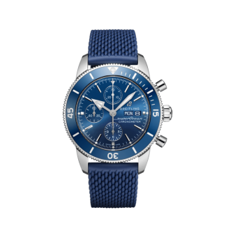 replica breitling Superocean Heritage Chronograph 44 Stainless steel Blue A13313161C1S1