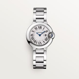replica cartier Ballon Bleu de Cartier watch 28 mm quartz movement steel CRWSBB0067
