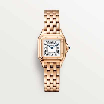 replica cartier Panthère de Cartier watch Small model quartz movement rose gold CRWGPN0040