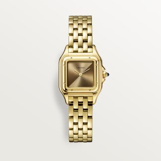 replica cartier Panthère de Cartier watch Small model quartz movement yellow gold CRWGPN0031