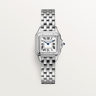 replica cartier Panthère de Cartier watch small model Small model quartz movement steel CRWSPN0006